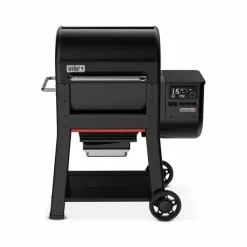 Weber Holzkohlegrills|Weber Grills & Grillzubehör-Holzpelletgrill Searwood Schwarz