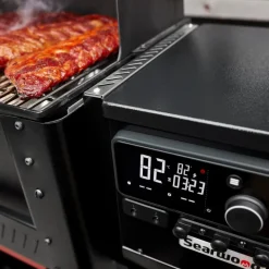 Weber Holzkohlegrills|Weber Grills & Grillzubehör-Holzpelletgrill Searwood Schwarz