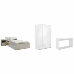 Kinder- & Jugendzimmer-Komplettsets|Kinder- & Jugendzimmer-Komplettsets| Jugendzimmer-Set Image 4tlg. Weiß