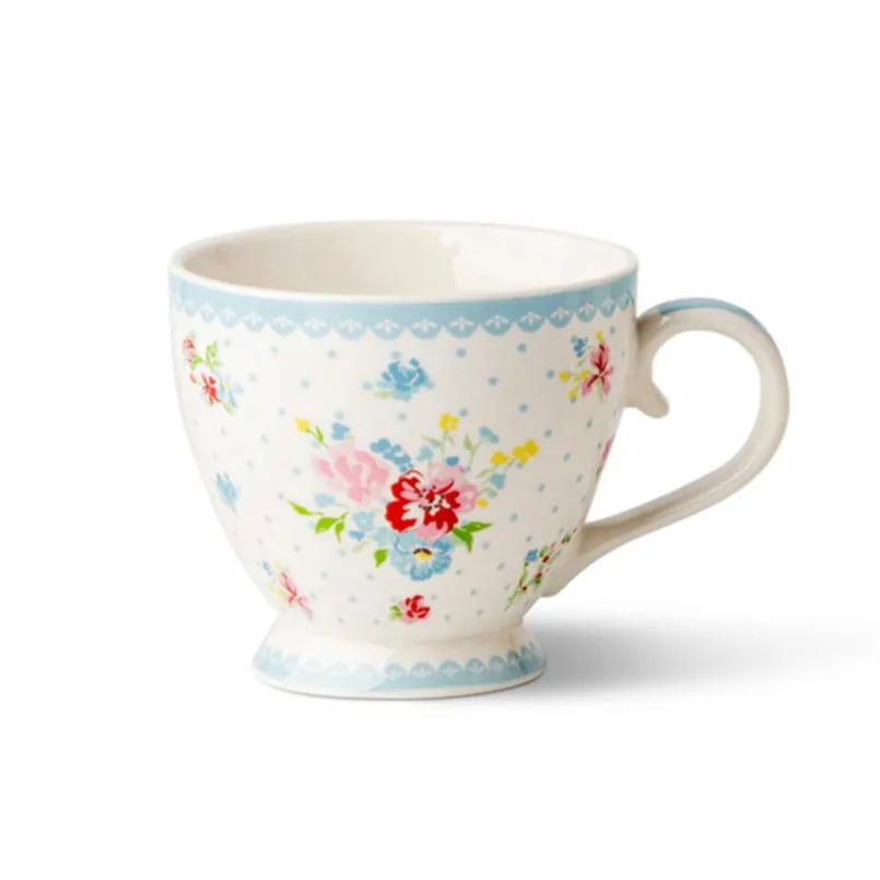 Kaffee & Tee-Kaffeebecher Alexandra 445 ml Hellblau