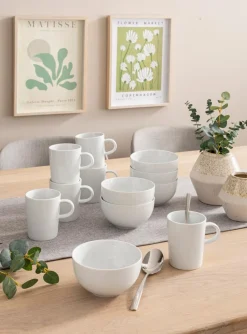 Kaffee & Tee|Thomas Kaffeebecher Cucina Bianca 6tlg. Weiß