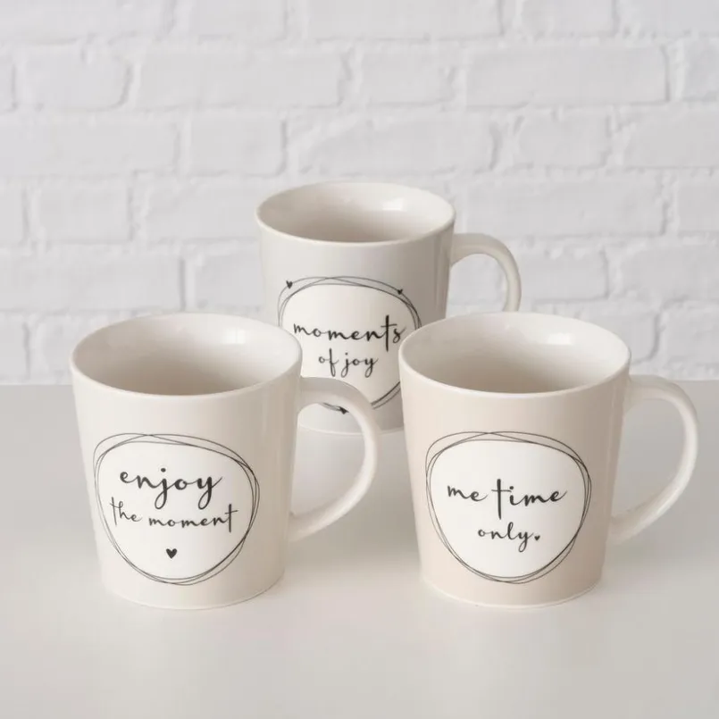 Kaffee & Tee|BOLTZE Kaffeebecher Enjoy 400 ml Grau