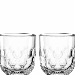 Leonardo Kaffee & Tee-Kaffeebecher Gocce 2tlg. Klar