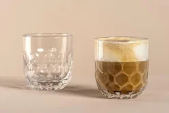 Leonardo Kaffee & Tee-Kaffeebecher Gocce 2tlg. Klar