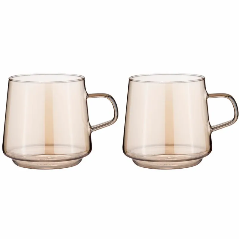 ladelle Kaffee & Tee-Kaffeebecher Oaklyn 2tlg. Gold