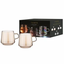 ladelle Kaffee & Tee-Kaffeebecher Oaklyn 2tlg. Gold