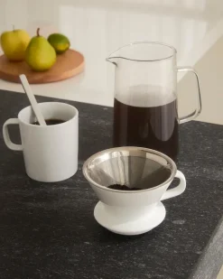 Kaffee & Tee|Alessi Kaffeebereiter Slow Coffee 4tlg. Silber