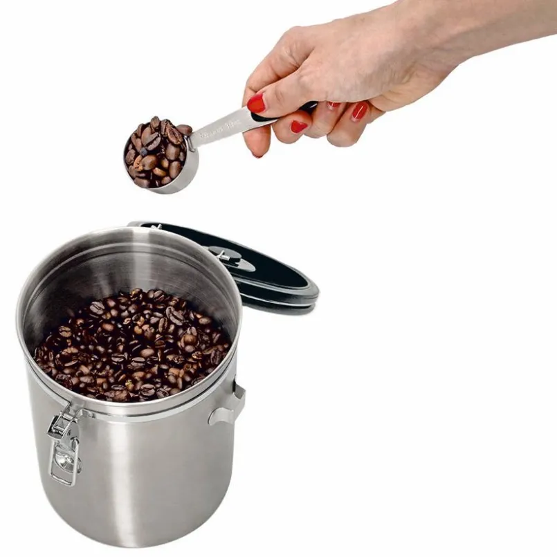 Vorratsdosen|Kaffee & Tee| Kaffeedose 2700 ml Silber