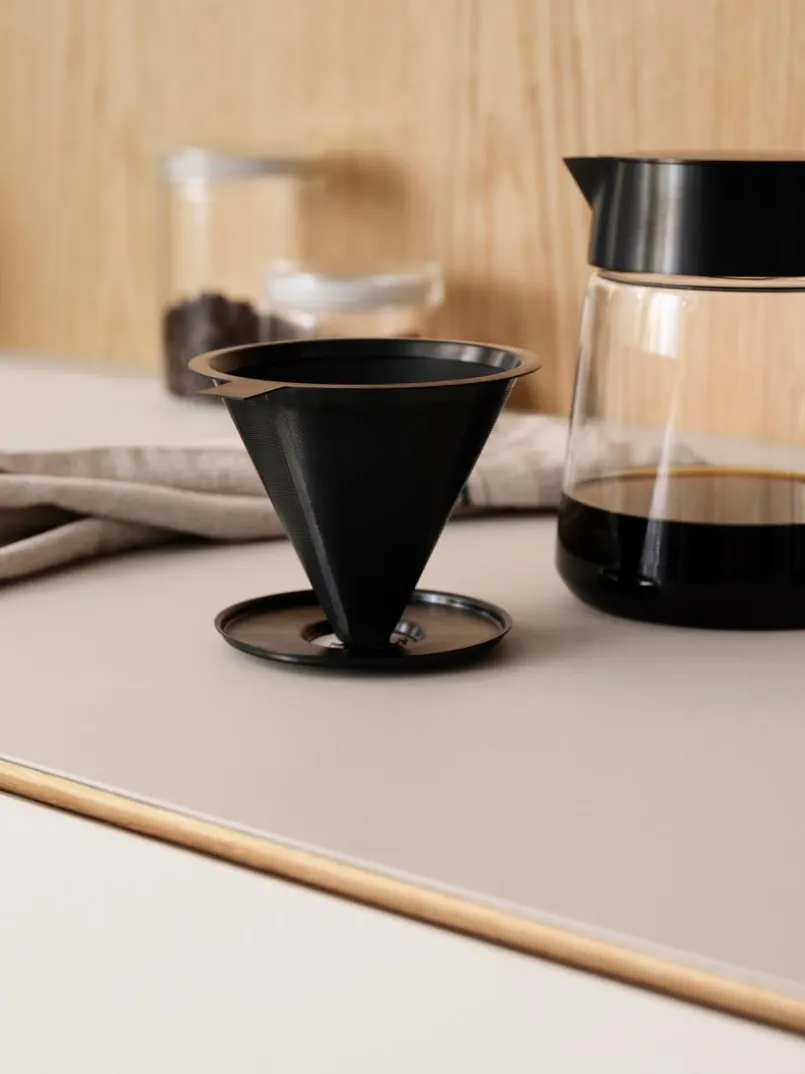 Kaffee & Tee|Stelton Kaffeefilter Slow Brew - Nohr Schwarz
