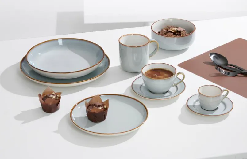 Kaffee & Tee|Ritzenhoff & Breker Kaffeetasse Portofino 220 ml Grau
