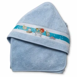 Hand- & Duschtücher| Kapuzentuch Pumuckl Blau