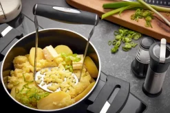 GEFU Küchenutensilien-Kartoffelstampfer Timbra Silber