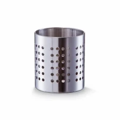 Aufbewahrungsboxen & Behälter|Aufbewahrungsboxen & Behälter-Küchenutensilienhalter Ø 12 cm Silber