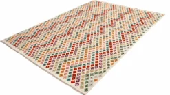 Kelim-Teppiche-Kelim Teppich Amira 170 x 240 cm Bunt