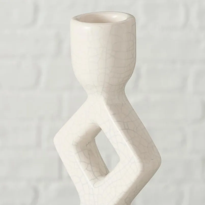 BOLTZE Kerzen & Kerzenhalter|Kerzenständer & Kerzenhalter-Kerzenleuchter Famosa 21 cm Beige