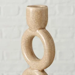 BOLTZE Kerzen & Kerzenhalter|Kerzenständer & Kerzenhalter-Kerzenleuchter Famosa 21 cm Beige