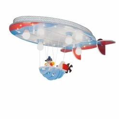 ELOBRA kids Kinderlampen|Kinderlampen-Kinderlampe Luftschiff Blau