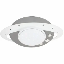 ELOBRA kids Kinderlampen|Kinderlampen-Kinderlampe Saturn Grau