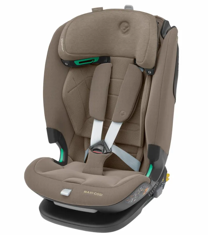Maxi Cosi Kindersitze Gruppe 2 Bis 3 (15-36 Kg)|Kindersitze Gruppe 1 Bis 3 (9-36 Kg)-Kindersitz Titan Pro² i-Size Authentic Truffle