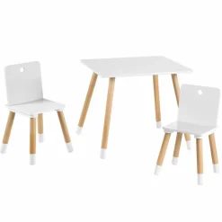 Sitzgelegenheiten|Sitzgelegenheiten|roba Baumann Kindersitzgruppe 450019WE, 3tlg. Weiß