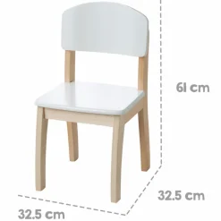 roba Baumann Sitzgelegenheiten|Sitzgelegenheiten-Kinderstuhl 50778WE Weiß