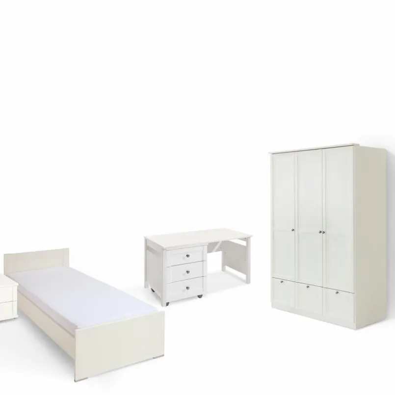 WIMEX Kinder- & Jugendzimmer-Komplettsets|Kinder- & Jugendzimmer-Komplettsets-Kinderzimmer-Set Filou 5tlg. Weiß