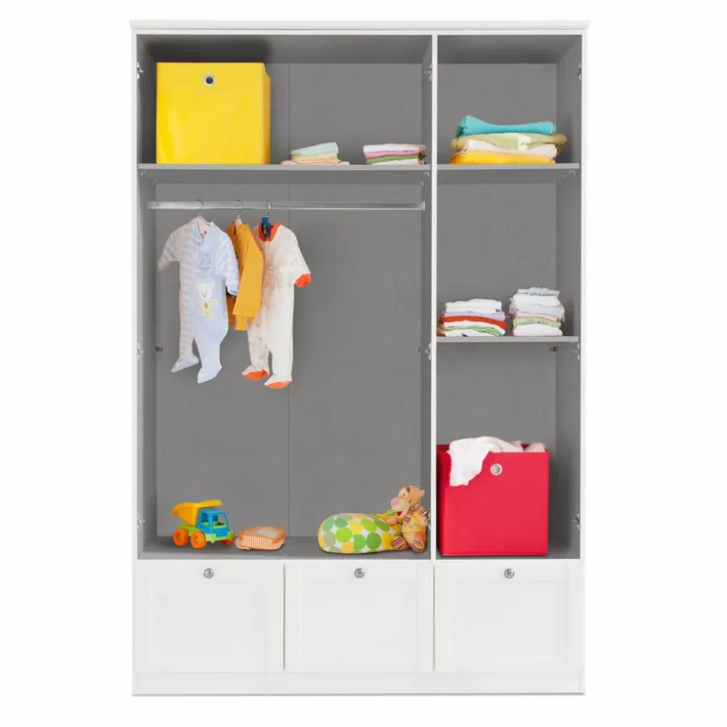 WIMEX Kinder- & Jugendzimmer-Komplettsets|Kinder- & Jugendzimmer-Komplettsets-Kinderzimmer-Set Filou 5tlg. Weiß