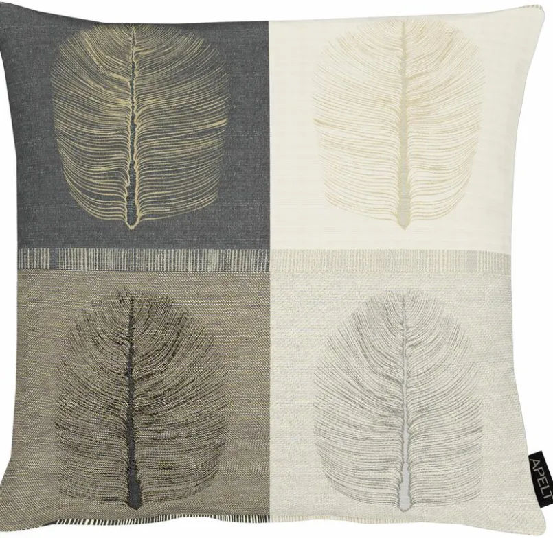 Dekokissen|Dekokissen & -Bezüge|Apelt Kissen Loftstyle 45 x 45 cm Taupe