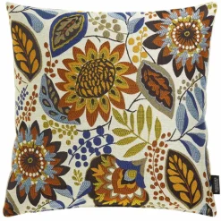 Dekokissen|Dekokissen & -Bezüge|Rohleder Home Collection Kissen Flora 50 x 50 cm Terra