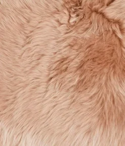 Dekokissen|Dekokissen & -Bezüge|WARM & COMFY Kissen Schaffell 40 x 40 cm Sand