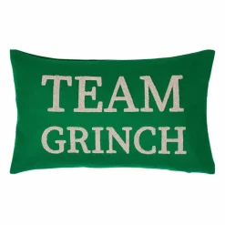 Dekokissen|Dekokissen & -Bezüge|pad Kissen Team Grinch 30 x 50 cm Grün