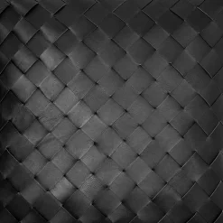 pad Dekokissen|Dekokissen & -Bezüge-Kissen Web Leather 45 x 45 cm Black