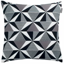 Dekokissen & -Bezüge|Sitzkissen & Dekokissen|Musterring Kissenbezug Prism 45 x 45 cm Grau