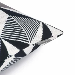 Dekokissen & -Bezüge|Sitzkissen & Dekokissen|Musterring Kissenbezug Prism 45 x 45 cm Grau