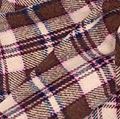 Dekokissen & -Bezüge|Sitzkissen & Dekokissen|pad Kissenbezug Tartan Bow 30 x 40 cm Brown