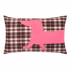 Kissenbezug Tartan Dog 30 x 50 cm<pad