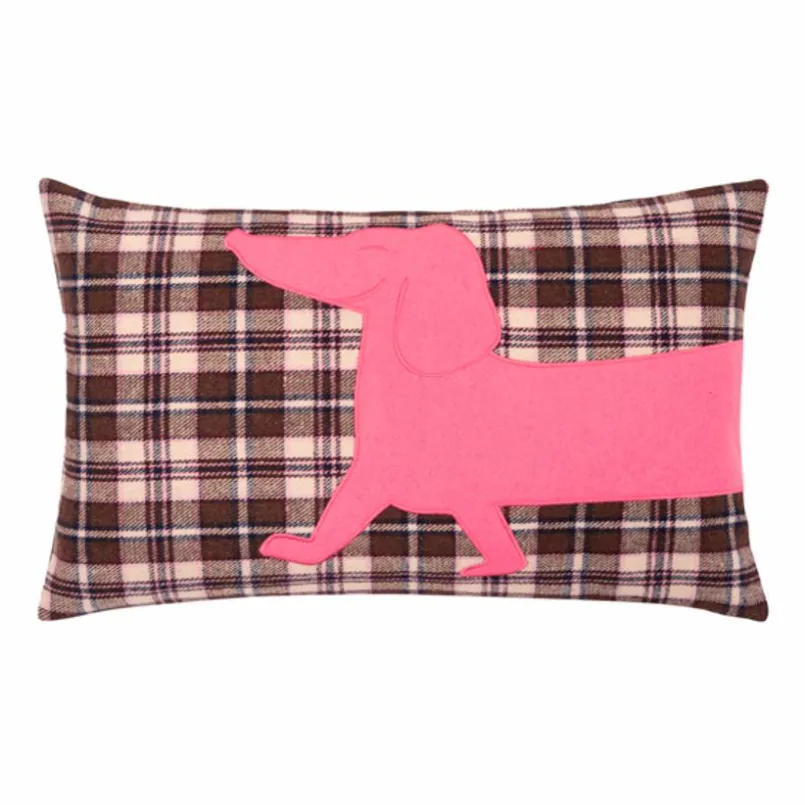 Kissenbezug Tartan Dog 30 x 50 cm<pad