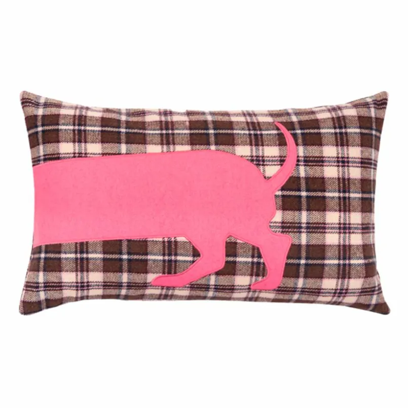 Kissenbezug Tartan Dog 30 x 50 cm<pad