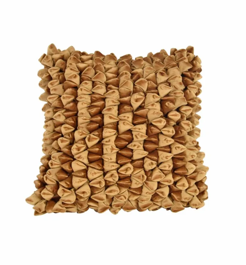 Dekokissen & -Bezüge|Sitzkissen & Dekokissen|HAANS Lifestyle Kissenbezug Pebble 45 x 45 cm Gold