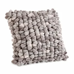 Dekokissen & -Bezüge|Sitzkissen & Dekokissen|HAANS Lifestyle Kissenbezug Pebble 45 x 45 cm Hellgrau