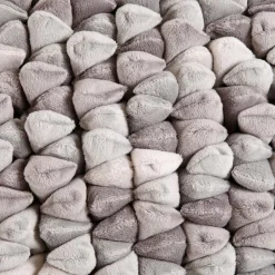 Dekokissen & -Bezüge|Sitzkissen & Dekokissen|HAANS Lifestyle Kissenbezug Pebble 45 x 45 cm Hellgrau