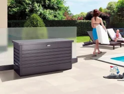 Kissen- & Auflagenboxen|Kissen- & Auflagenboxen|biohort Kissenbox 130 134 x 71 x 62 cm Dunkelgrau