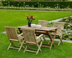Gartenstühle|Brafab Klappstuhl Turin Teak