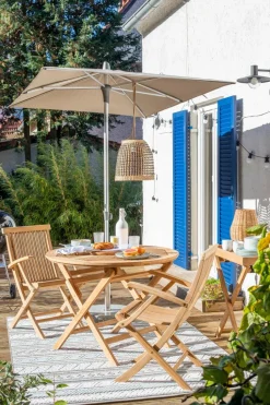 Gartenstühle|Brafab Klappstuhl Turin Teak