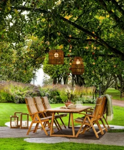 Brafab Gartenstühle-Klappstuhl Veronica Teak
