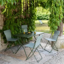 Lafuma Mobilier Balkontische-Klapptisch Balcony II 120 x 70 cm Moss