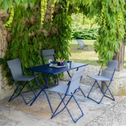 Balkontische|Lafuma Mobilier Klapptisch Balcony II 120 x 70 cm Indigo