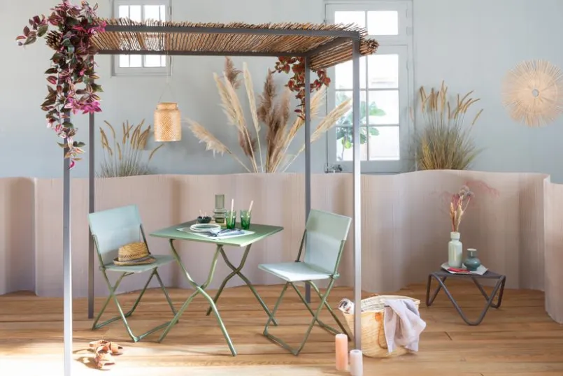 Lafuma Mobilier Balkontische-Klapptisch Balcony II 64 x 70 cm Moss