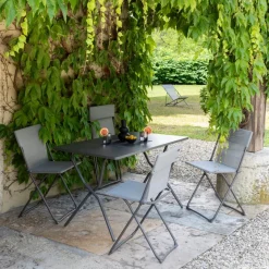 Balkontische|Lafuma Mobilier Klapptisch Balcony II 120 x 70 cm Titan