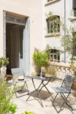 Balkontische|Lafuma Mobilier Klapptisch Balcony II 64 x 70 cm Titan
